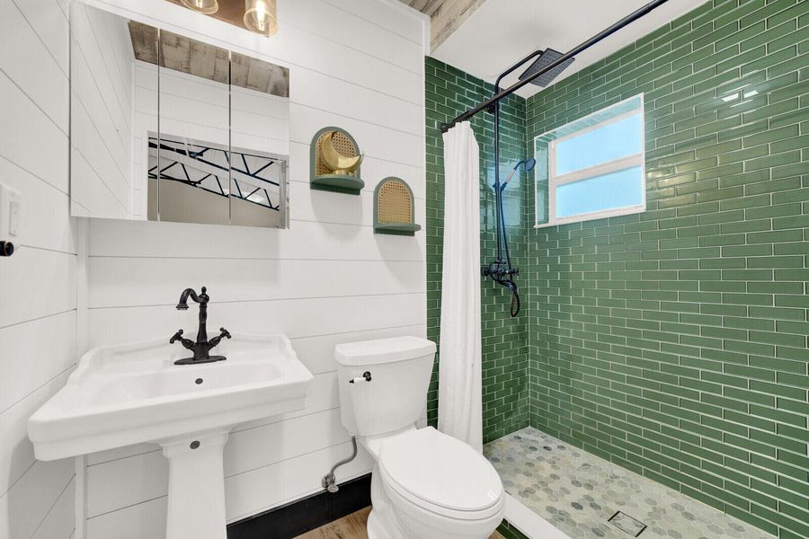 Primary bathroom Primary bathroom
