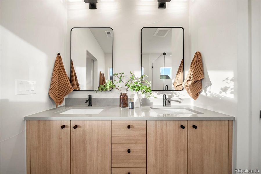 Furnished interior view inside a new home in , Denver (Image 10). Furnished interior view inside a new home in , Denver (Image 10).