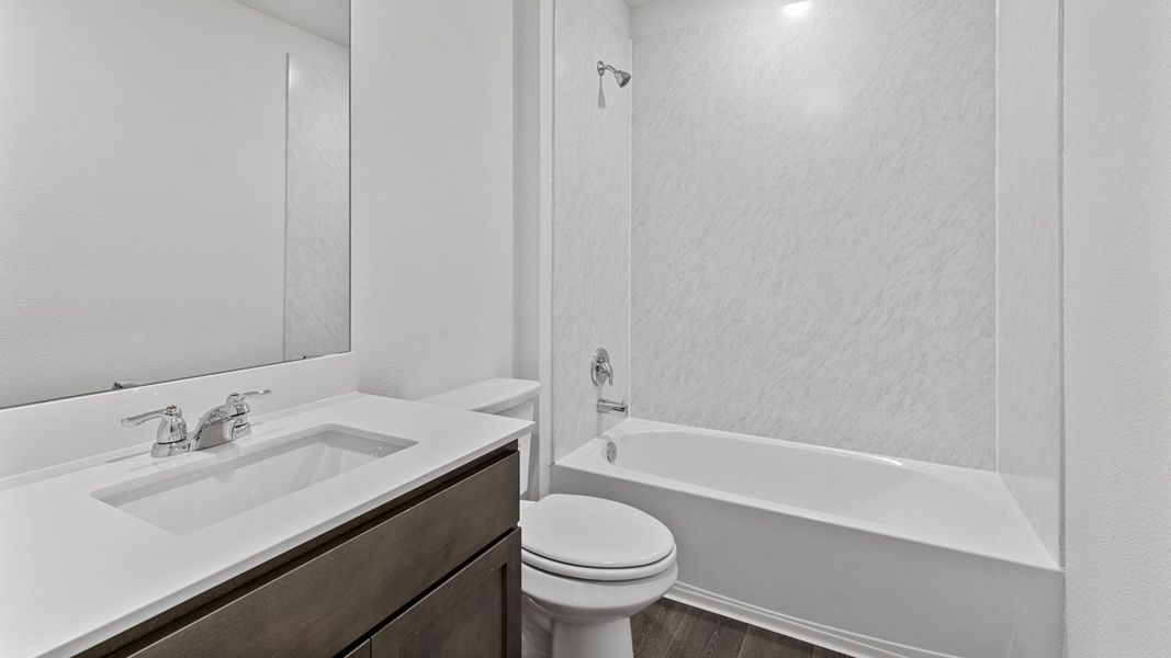 Furnished interior view inside a new home in Waverly Estates, Josephine (Image 6).