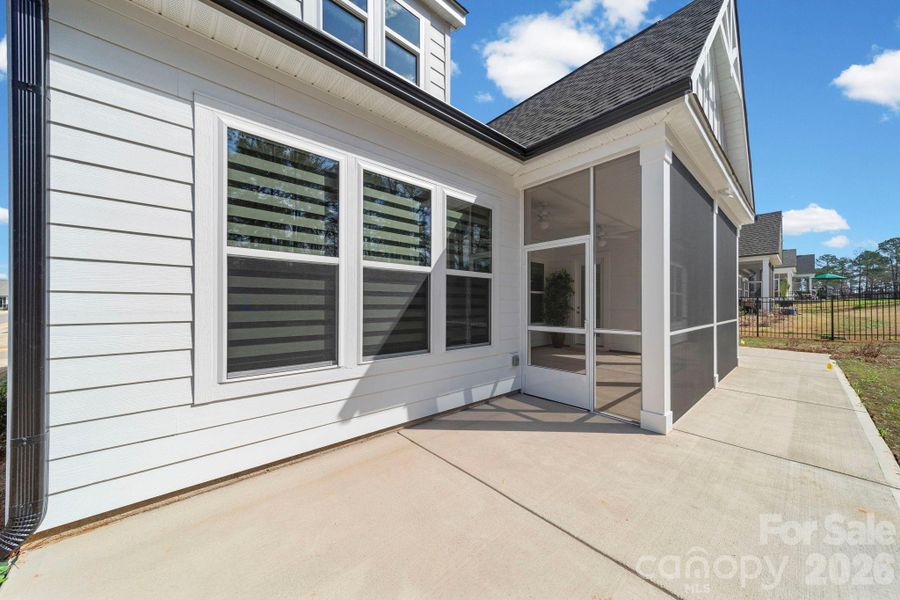 Rear Extended Patio for Additional Space