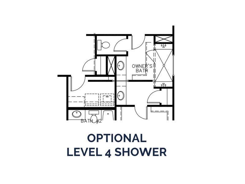 2D floor plan layout for the The Grayson by Stephen Elliott Homes in Ruby Creek Estates, Atlanta, GA (Image 11).