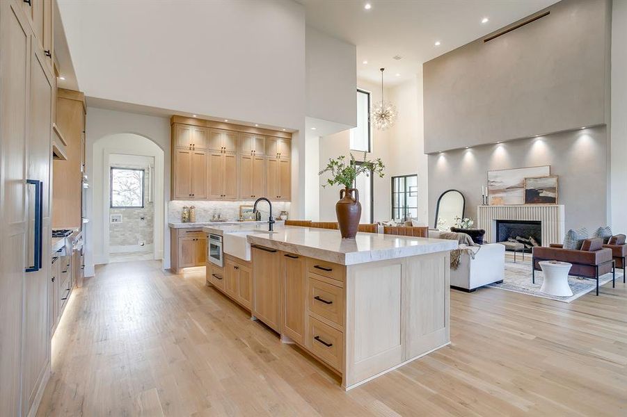 Furnished interior view inside a new home in , Weatherford (Image 32).