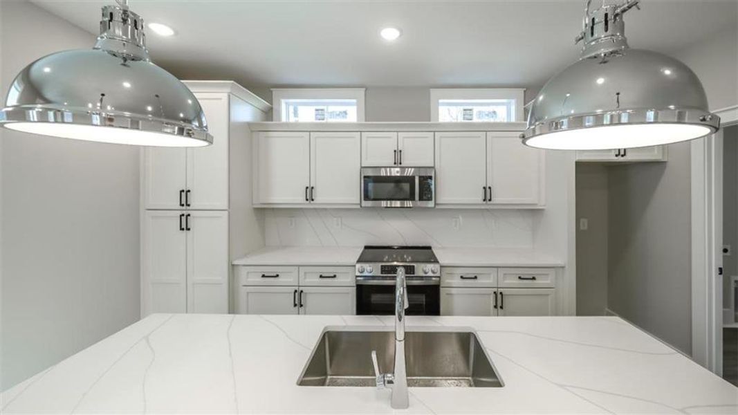Furnished interior view inside a new home in , Bowdon (Image 15).