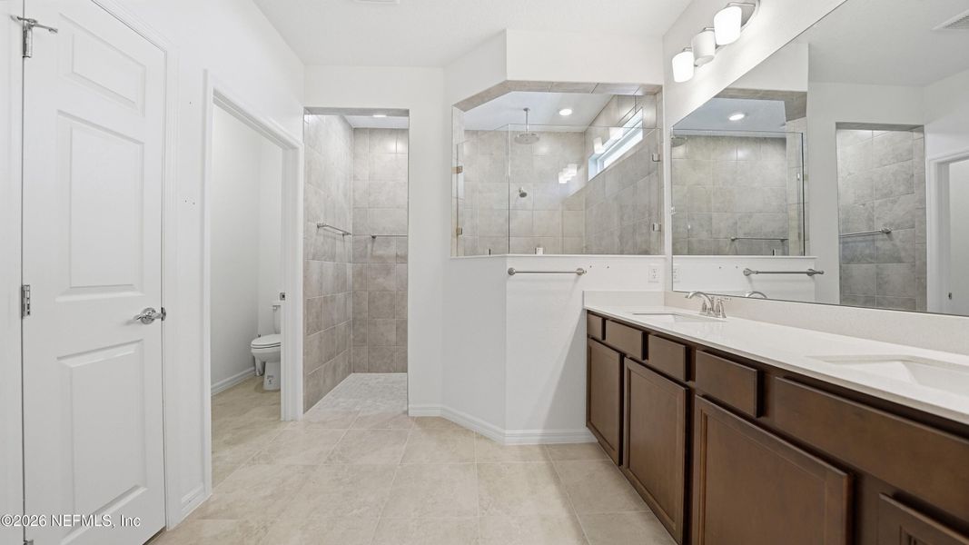 Furnished interior view inside a new home in , Yulee (Image 11).
