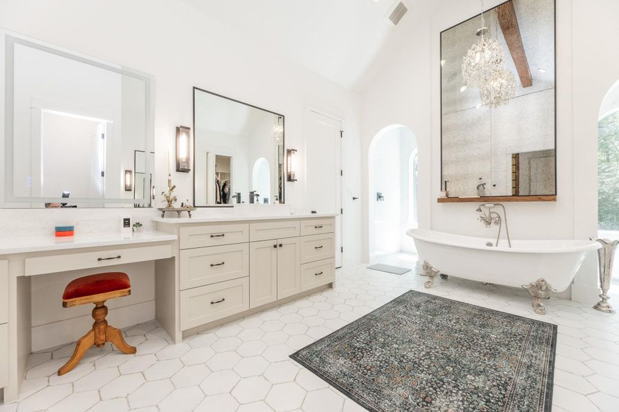Furnished interior view inside a new home in , Magnolia (Image 19).