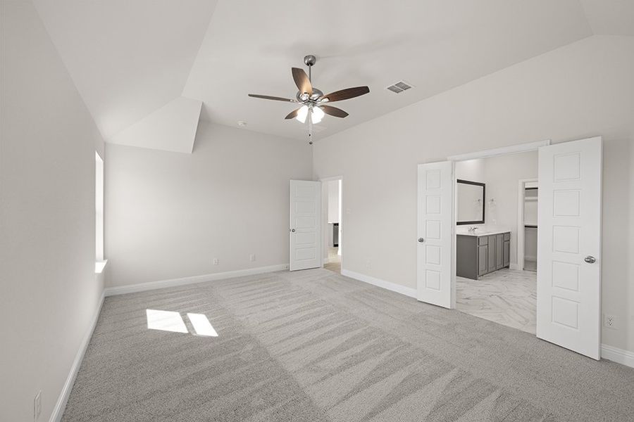 Front exterior of a new home in Still Water Lake, Godley, TX, highlighting curb appeal (Image 21). Front exterior of a new home in Still Water Lake, Godley, TX, highlighting curb appeal (Image 21).