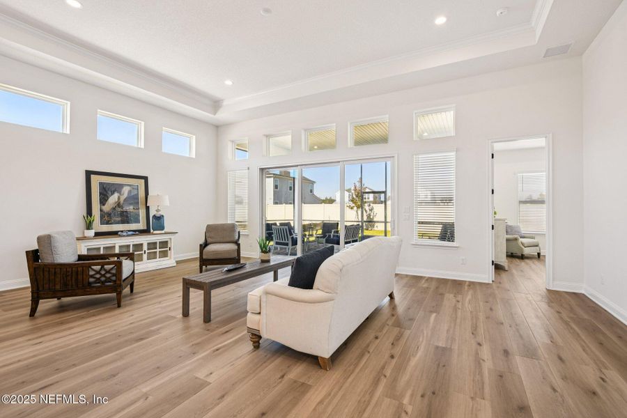 Furnished interior view inside a new home in Seabrook Village II, Ponte Vedra (Image 50). Furnished interior view inside a new home in Seabrook Village II, Ponte Vedra (Image 50).