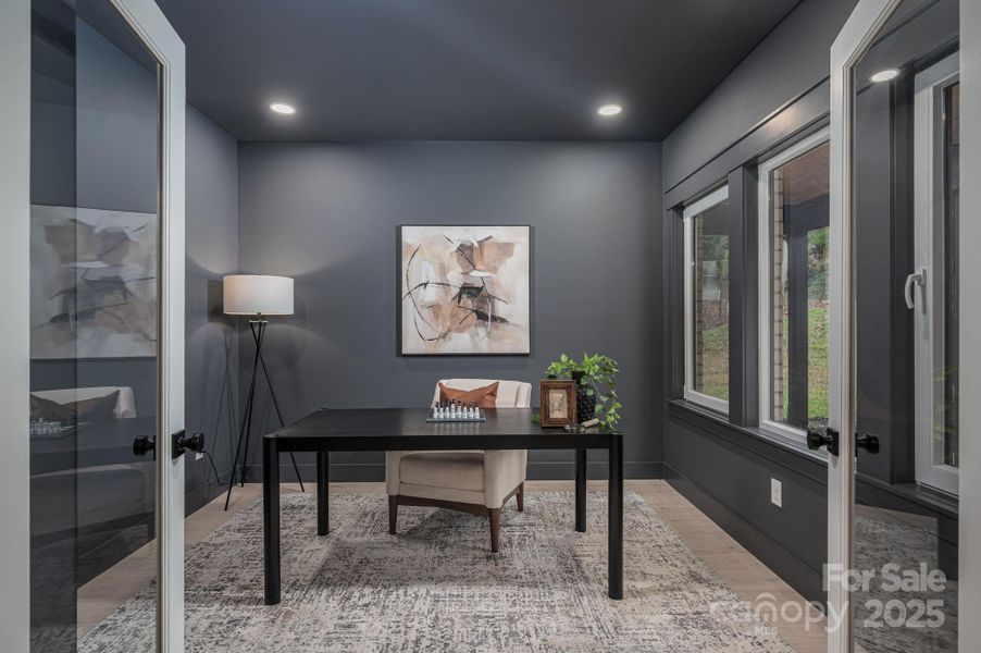 Furnished interior view inside a new home in , Hickory (Image 33).
