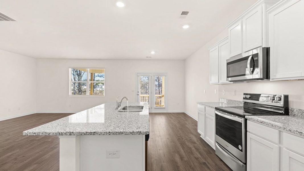 Furnished interior view inside a new home in Captain's Corner, Grovetown (Image 8).