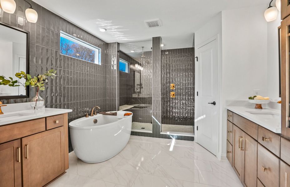 Furnished interior view inside a new home in Riverstone, Monroe (Image 29).