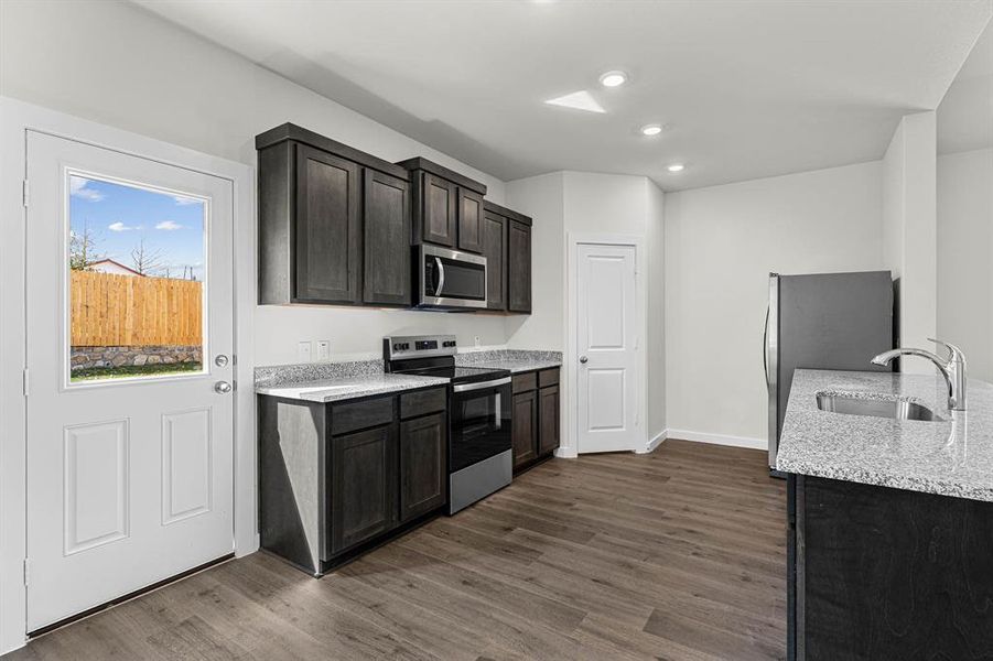 Furnished interior view inside a new home in Edmonds Ranch, Seagoville (Image 3).