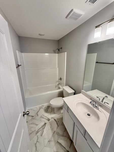 Furnished interior view inside a new home in Stonehenge, Manchester (Image 3).