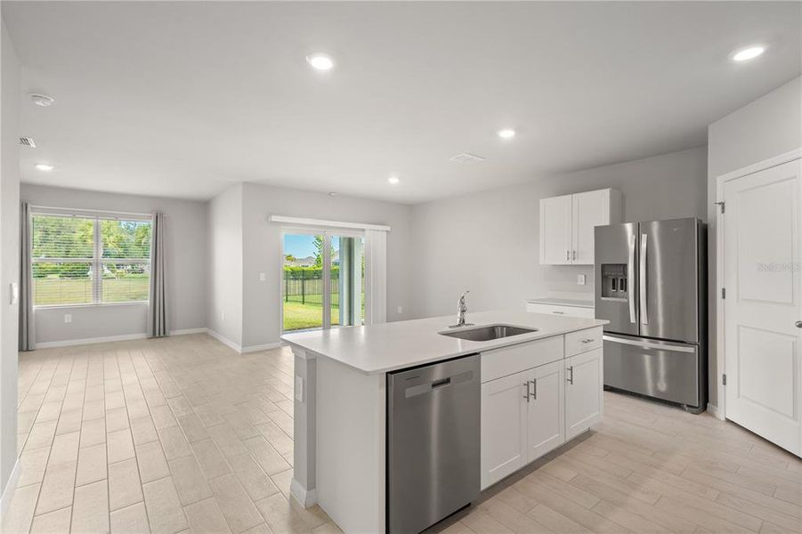 Furnished interior view inside a new home in , North Port (Image 9).