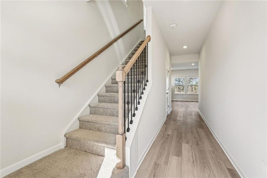 Spacious, unfurnished interior of a new home in Hawthorne Station, College Park (Image 46). Spacious, unfurnished interior of a new home in Hawthorne Station, College Park (Image 46).