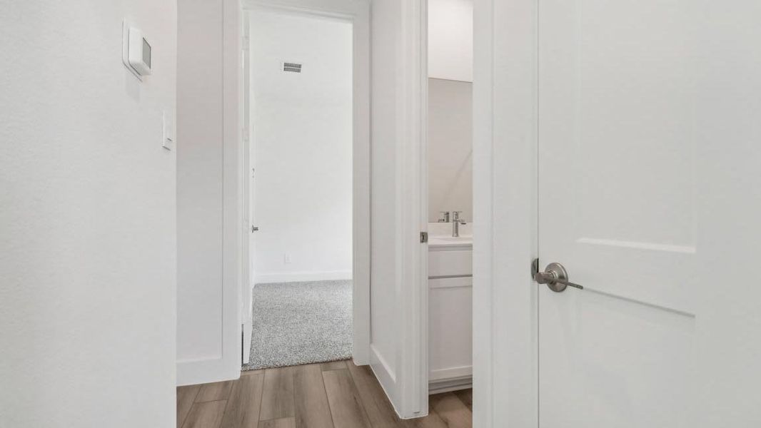 Representative furnished interior of a home built from the Opal by D.R. Horton in Mill Creek Estates, Magnolia (Image 9). Representative furnished interior of a home built from the Opal by D.R. Horton in Mill Creek Estates, Magnolia (Image 9).