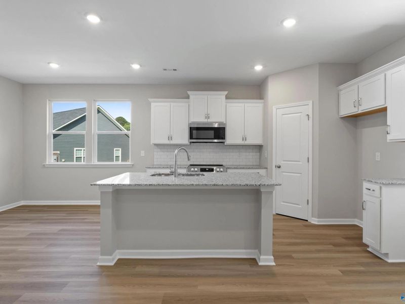 Furnished interior view inside a new home in Bailey Park, Fayetteville (Image 6).