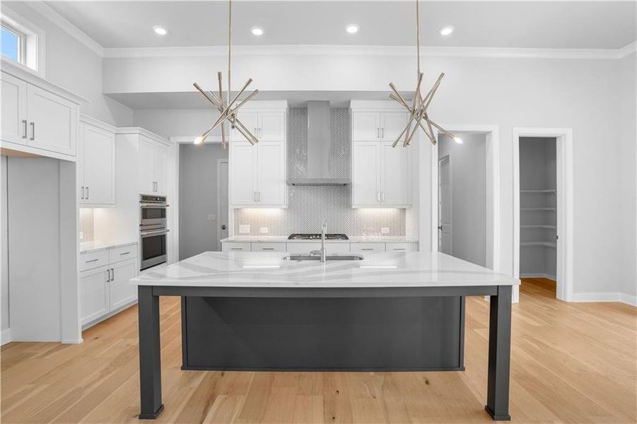 Furnished interior view inside a new home in Promenade at Sawnee Village, Cumming (Image 9). Furnished interior view inside a new home in Promenade at Sawnee Village, Cumming (Image 9).