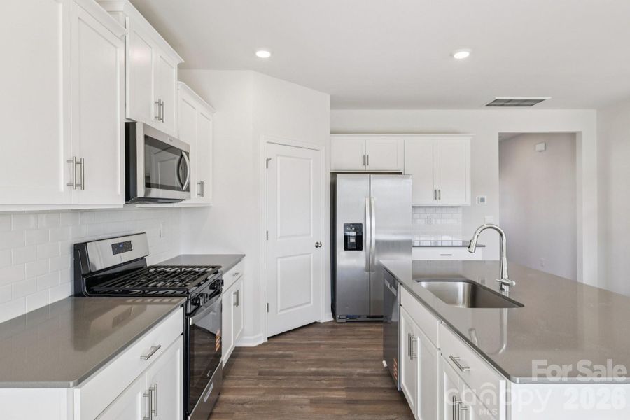 Furnished interior view inside a new home in Cline Village, Conover (Image 5). Furnished interior view inside a new home in Cline Village, Conover (Image 5).