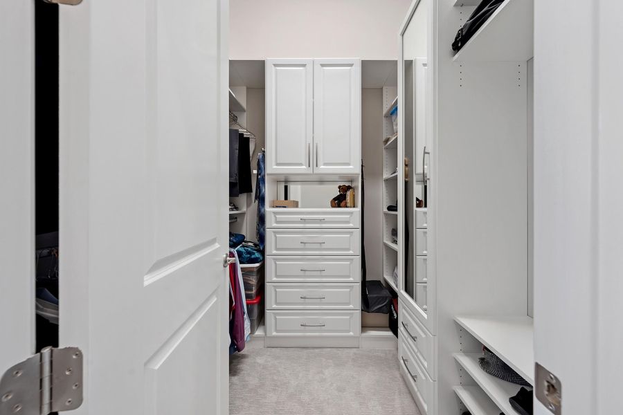 Custom Built-In Walk-In Closet