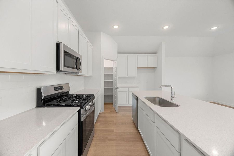 Furnished interior view inside a new home in Prairie Winds, Hutto (Image 10). Furnished interior view inside a new home in Prairie Winds, Hutto (Image 10).
