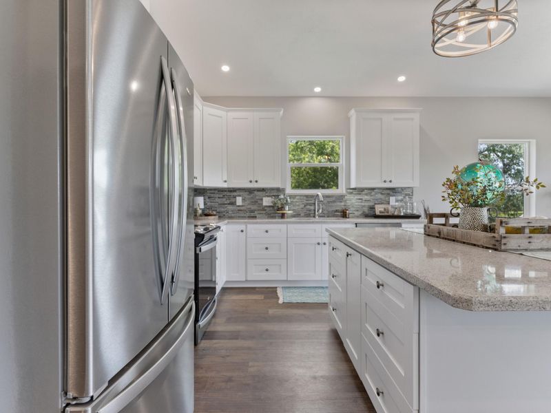 Furnished interior view inside a new home in , Sargent (Image 8). Furnished interior view inside a new home in , Sargent (Image 8).