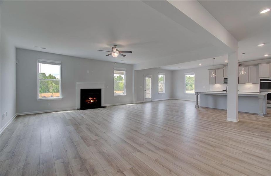 Spacious, unfurnished interior of a new home in Copperfield, Locust Grove (Image 17).