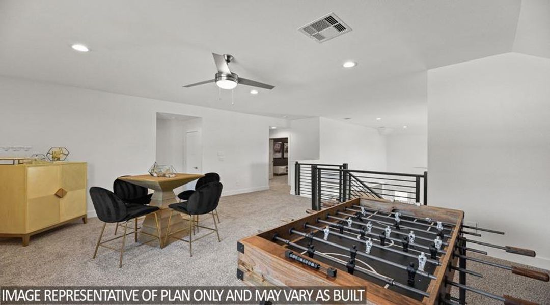 Furnished interior view inside a new home in River Ranch Estates, Dayton (Image 21).