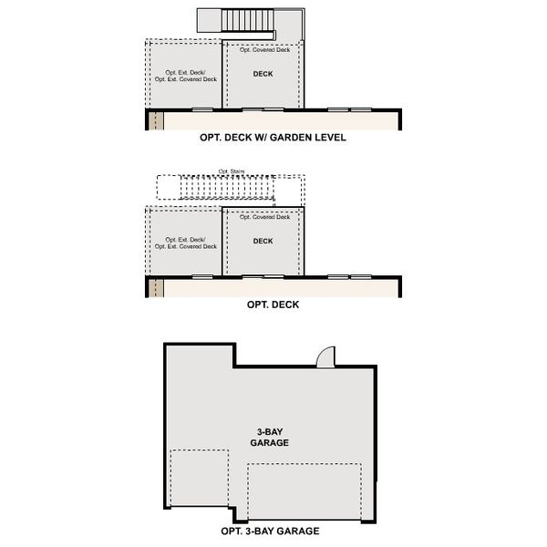 2D floor plan layout of this home in The Aurora Highlands, Aurora, CO (Image 3).