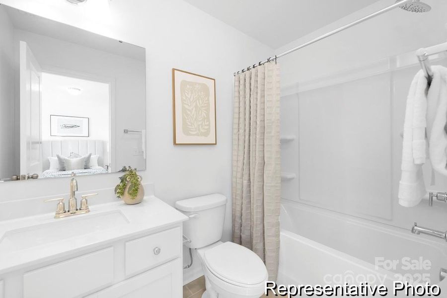 Furnished interior view inside a new home in Eagles Crest, Pageland (Image 13).