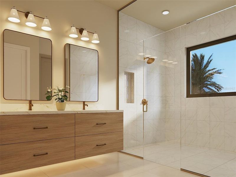 Furnished interior view inside a new home in , Madeira Beach (Image 5).