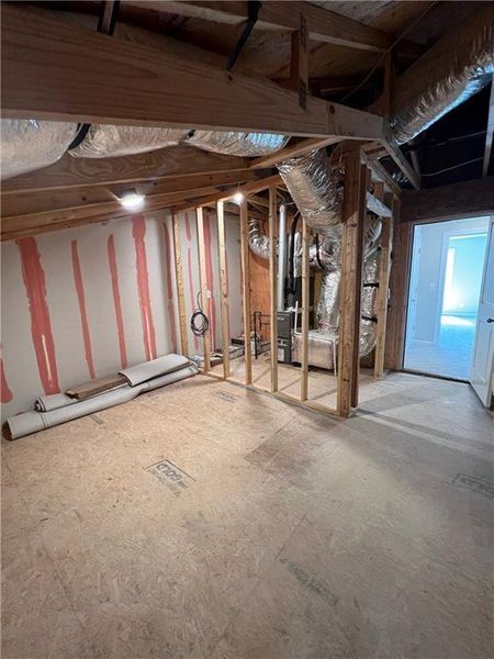 In-progress construction of a new home in , Canton, GA (Image 59).