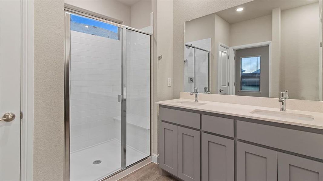 Furnished interior view inside a new home in Parkerville Meadows, DeSoto (Image 7).