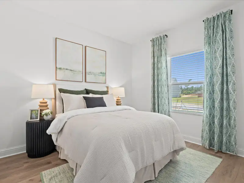 Furnished interior view inside a new home in Waterside - Coastline Series, Longs (Image 16). Furnished interior view inside a new home in Waterside - Coastline Series, Longs (Image 16).