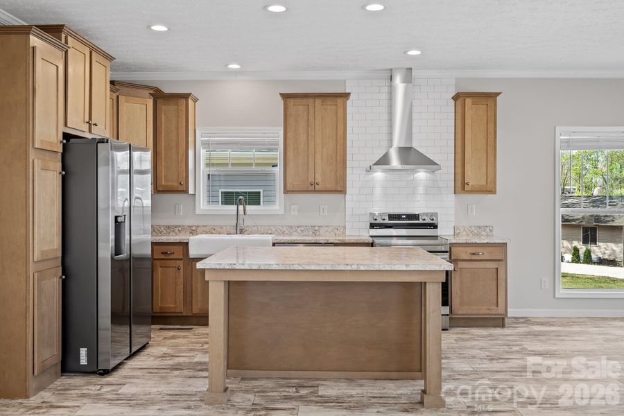 Furnished interior view inside a new home in , Asheville (Image 10).