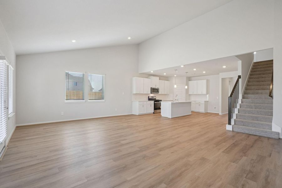 Photo is not of the actual home, but is an inspirational photo of builder’s model home and may depict options, furnishings, and/or decorator features that are not included