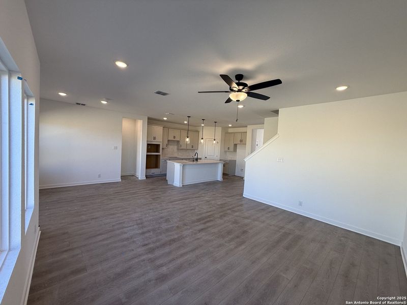 Spacious, unfurnished interior of a new home in The Preserve at the Wilder, Adkins (Image 22).