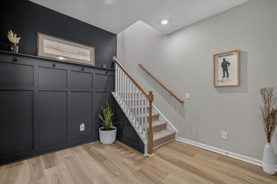 Furnished interior view inside a new home in Limehouse Village: Arbor Series, Summerville (Image 24).