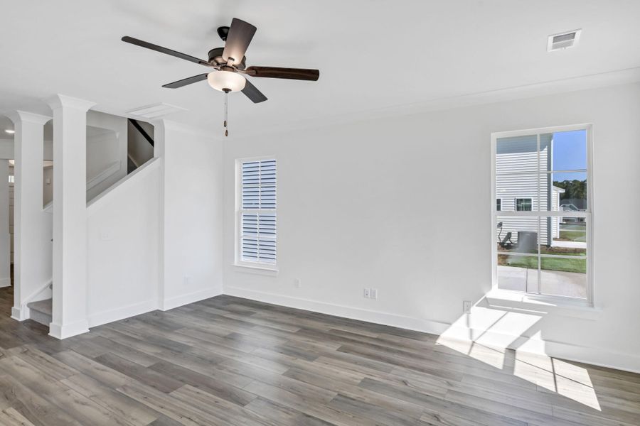 Spacious, unfurnished interior of a new home in Ashton Lakes, Lexington (Image 29).