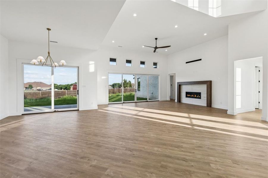 Furnished interior view inside a new home in , Midlothian (Image 5). Furnished interior view inside a new home in , Midlothian (Image 5).