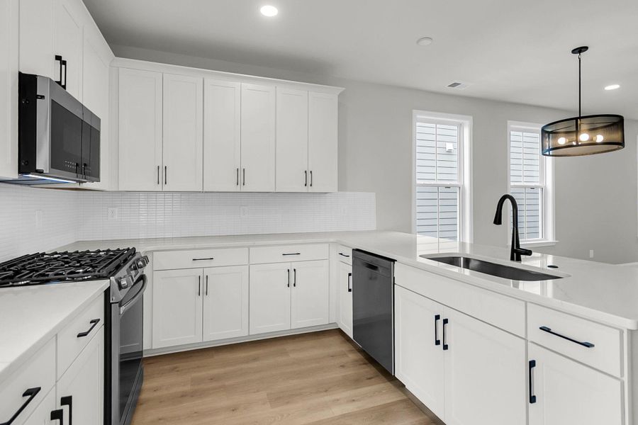 Furnished interior view inside a new home in High Point at Foxbank, Moncks Corner (Image 13).
