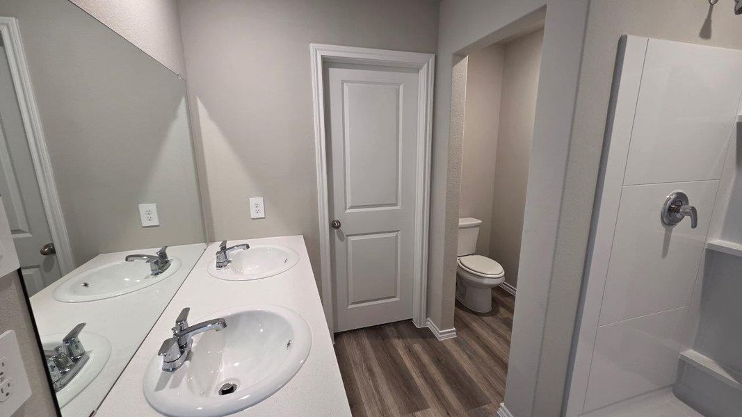 Furnished interior view inside a new home in Lonestar at Liberty Trails, Fort Worth (Image 6).