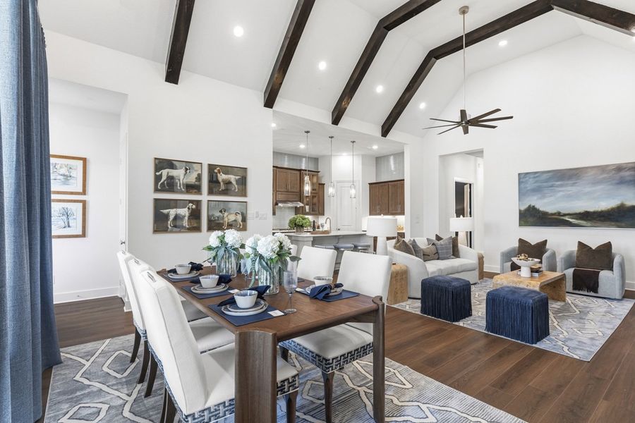 Representative Dining Room - some options shown