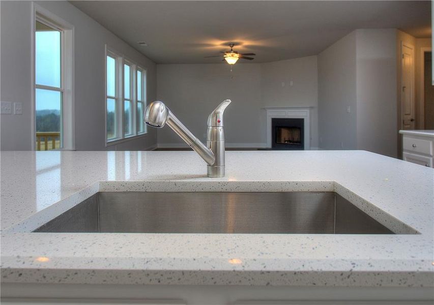 Close-up of interior finishes inside a home in , Homer (Image 19).
