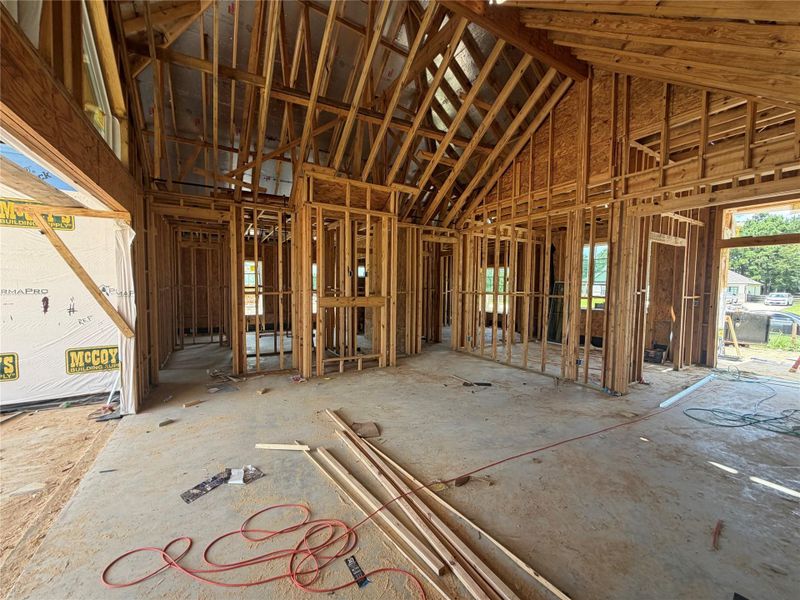 In-progress construction of a new home in , Montgomery, TX (Image 20).