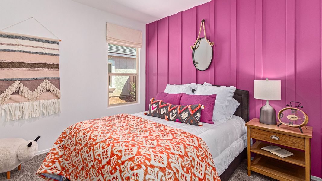 Furnished interior view inside a new home in Saguaro Bloom, Marana (Image 28). Furnished interior view inside a new home in Saguaro Bloom, Marana (Image 28).