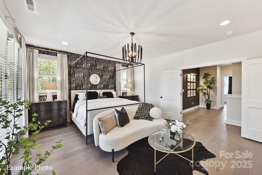 Furnished interior view inside a new home in Endhaven Terraces, Charlotte (Image 22).