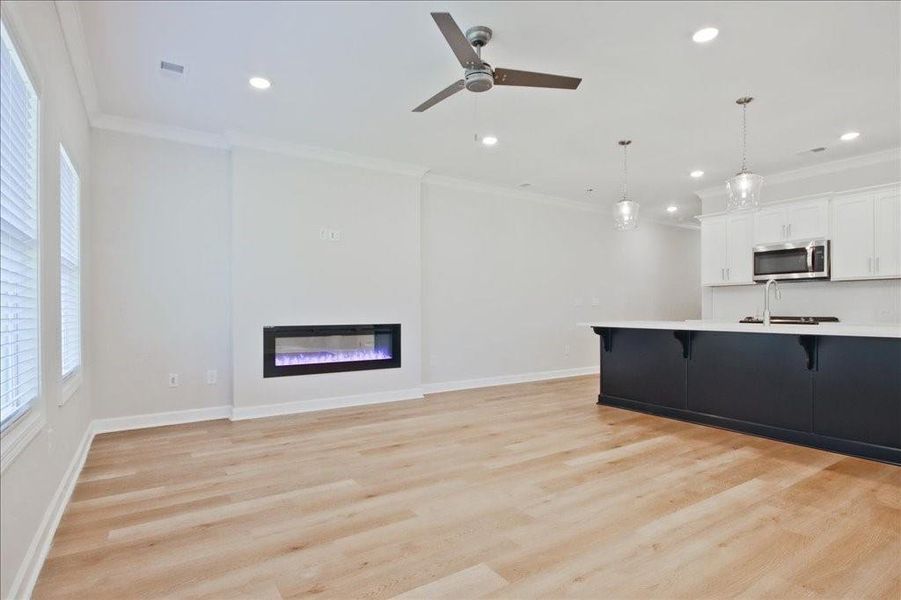 Spacious, unfurnished interior of a new home in River Walk Place, Lawrenceville (Image 10). Spacious, unfurnished interior of a new home in River Walk Place, Lawrenceville (Image 10).