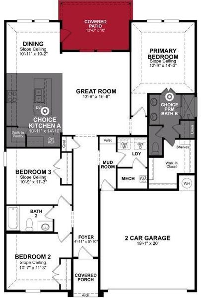 Beazer Homes Churchill Sierra floorplan. Beazer Homes Churchill Sierra floorplan.