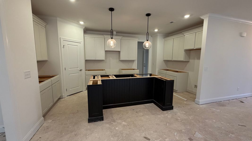 7514 Shoal Mill Point, Kitchen with Island