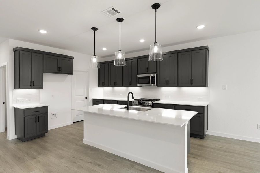 Kitchen Representative Photo featuring the Minimalist Collection Kitchen Representative Photo featuring the Minimalist Collection